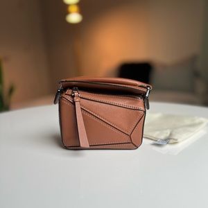 RARE Loewe Nano Puzzle Bag in Classic Calfskin